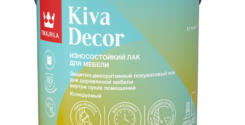 Tikkurila Kiva Decor приходит на замену Tikkurila Kiva
